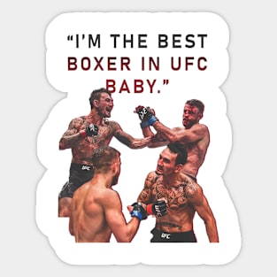 Max Holloway Sticker